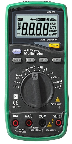 5 in 1 Autorange Digital Multimeter MS8209