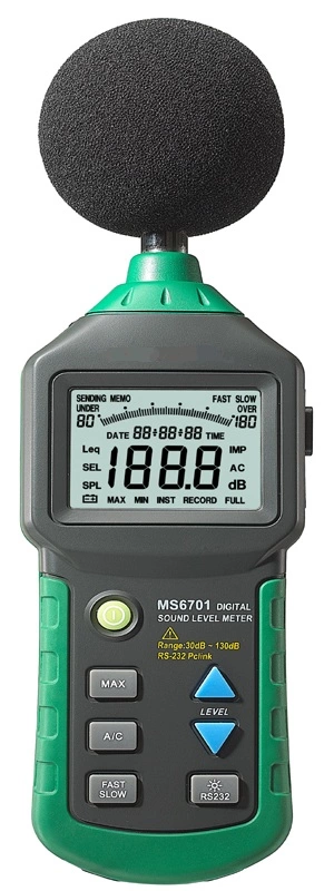 Digital Sound Level Meters MS6701