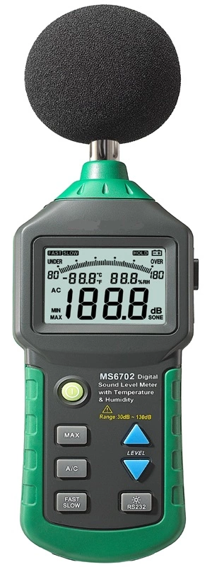 Digital Sound Level Meters MS6702