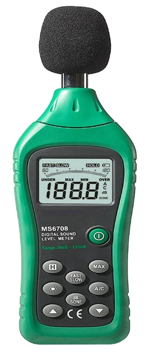 Digital Sound Level Meters MS6708