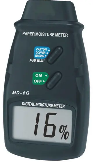 Digital Paper Moisture Meter MD-6G