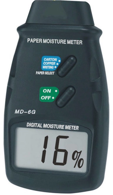 Digital Paper Moisture Meter MD-6G