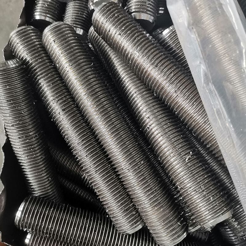 AISI 304 SS Stud Bolts, ASTM A320 B8, ANSI B18.31.2, 1 Inch