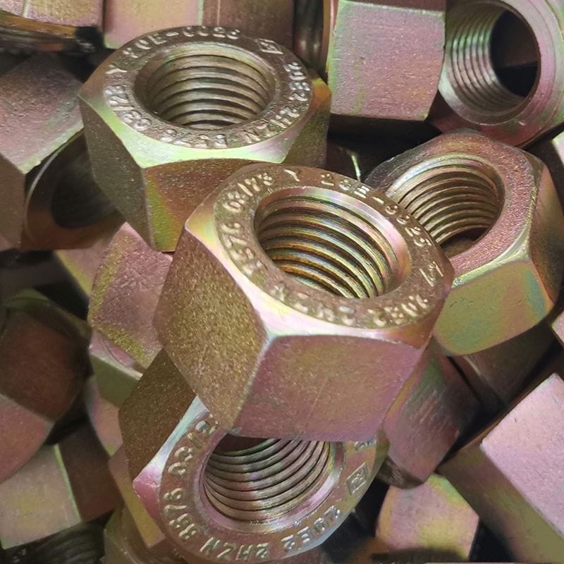 API 20E BSL 2 Hex Nut, ASTM A194 2H, 1-1/2 Inch, Zinc Coated