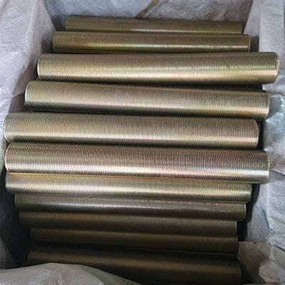 ASTM A193 B7 Bolt and Nut, ASME B16.5, 2.5 Inch, Zinc Plated