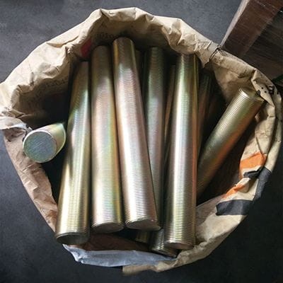 ASTM A193 B7 Rod with Chamfer, Full Thread, ASME B16.5