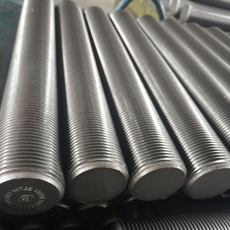 Pipe Thread Rods ASTM A320 L7 Half Threaded Rod, API 20E BSL 1, 1-1/4 Inch - China ...