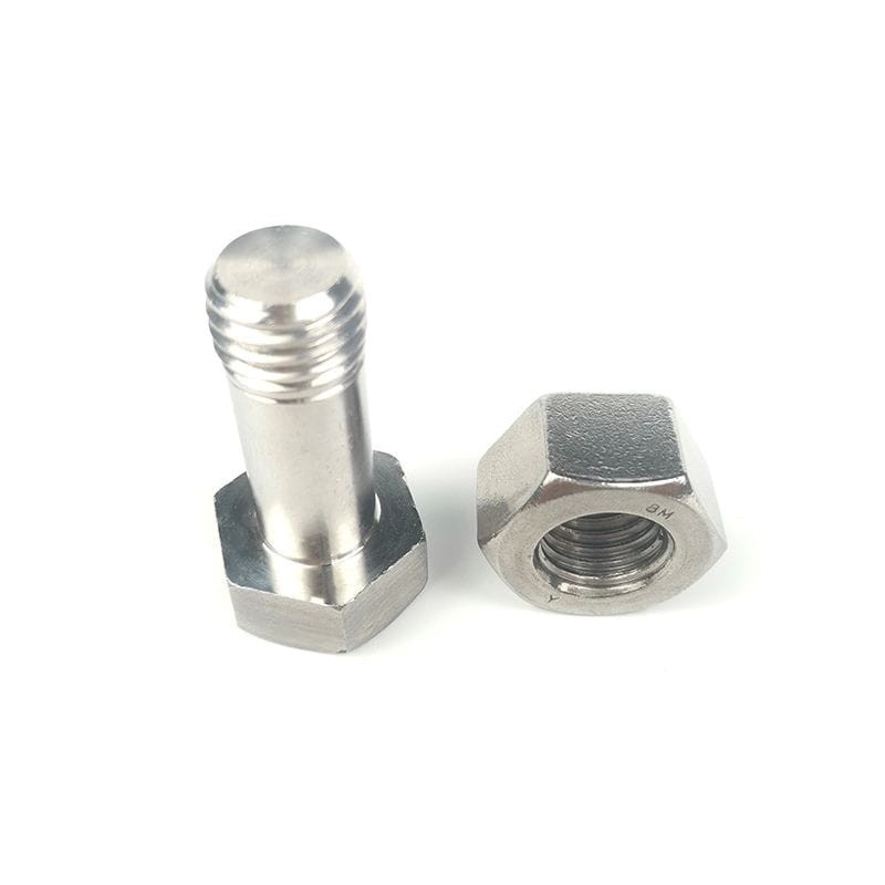 ASTM A194 Grade 8M Fasteners, ASTM A193 B8M CL.2, 1-1/8 Inch