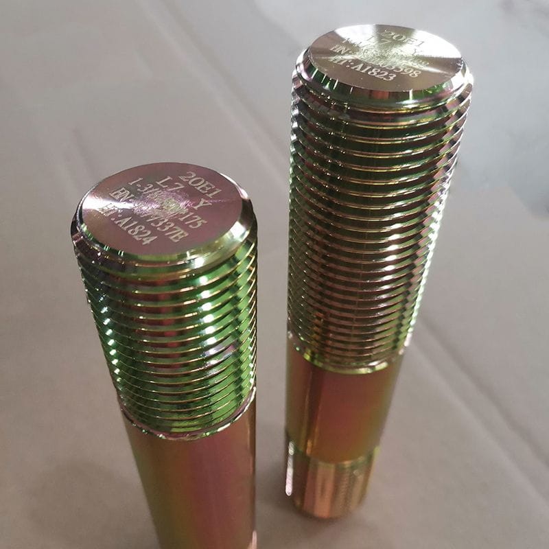 ASTM A320 L7 Bolting, API SPEC 20E BSL 1, 1-3/8 Inch, 175 MM