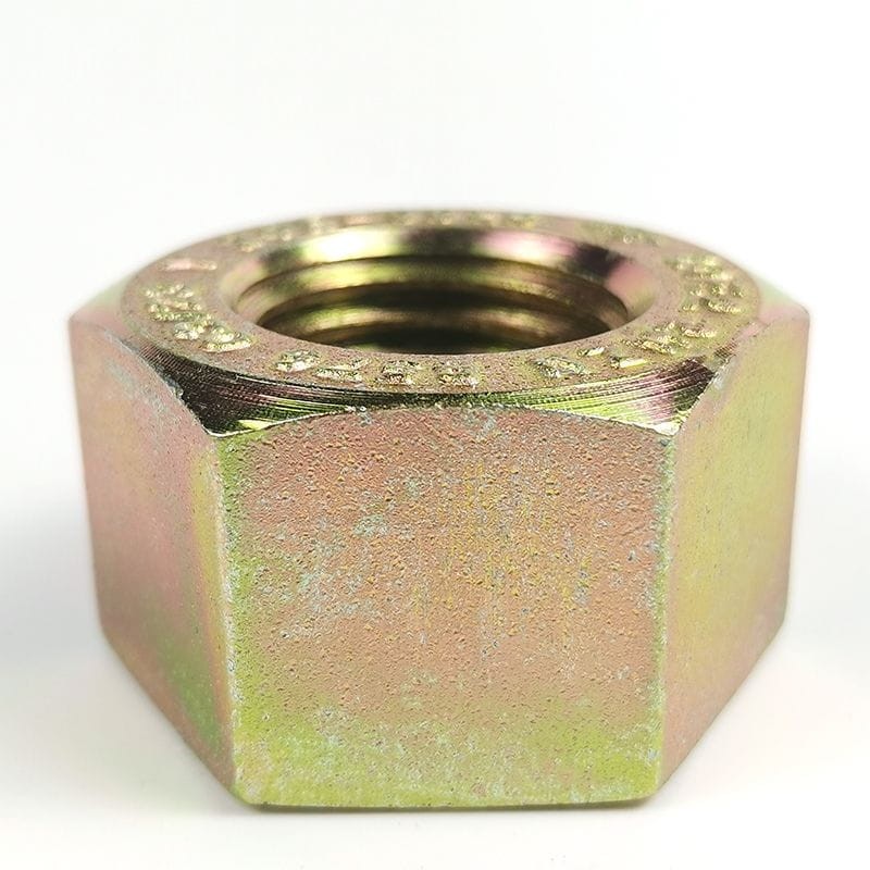 ASTM A320 L7 Hex Nut, DIN 934, M30, Zinc Bichromated Coating