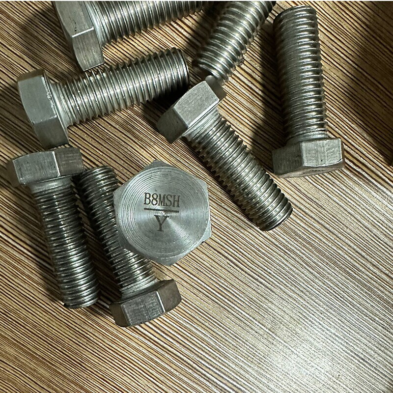 Hex Head Cap Screw, ANSI B18.2.1, ASTM A193 B8M CL.2, SS 316