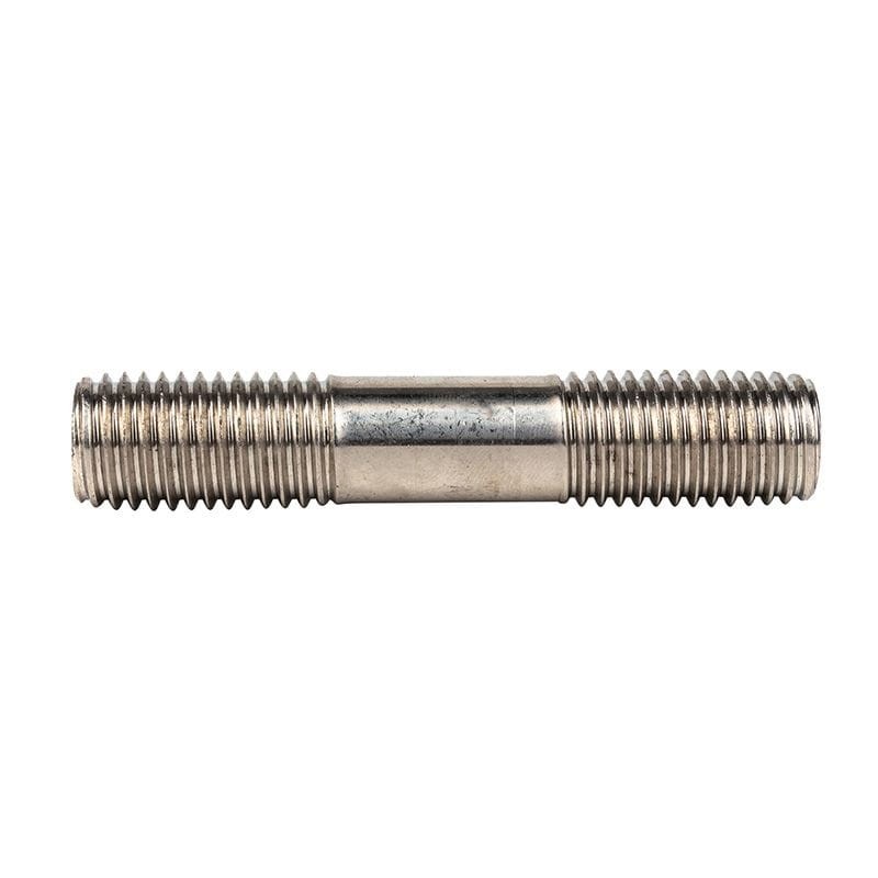 Partial Thread Stud Bolt, with 2 Nuts, 7/8 IN, 9 UNC, 140 MM Partial Thread Stud Bolt, with 2 Nuts, 7/8 IN, 9 UNC, 140 MM