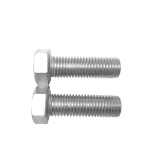 UNS N06600 Hex Head Bolt, W.Nr.2.4816, NiCr15Fe, 1 Inch