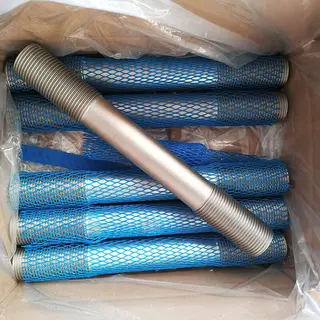 Nickel 200 Hex Head Bolt, W.Nr.2.4060, 1/2-4 IN, Full Thread