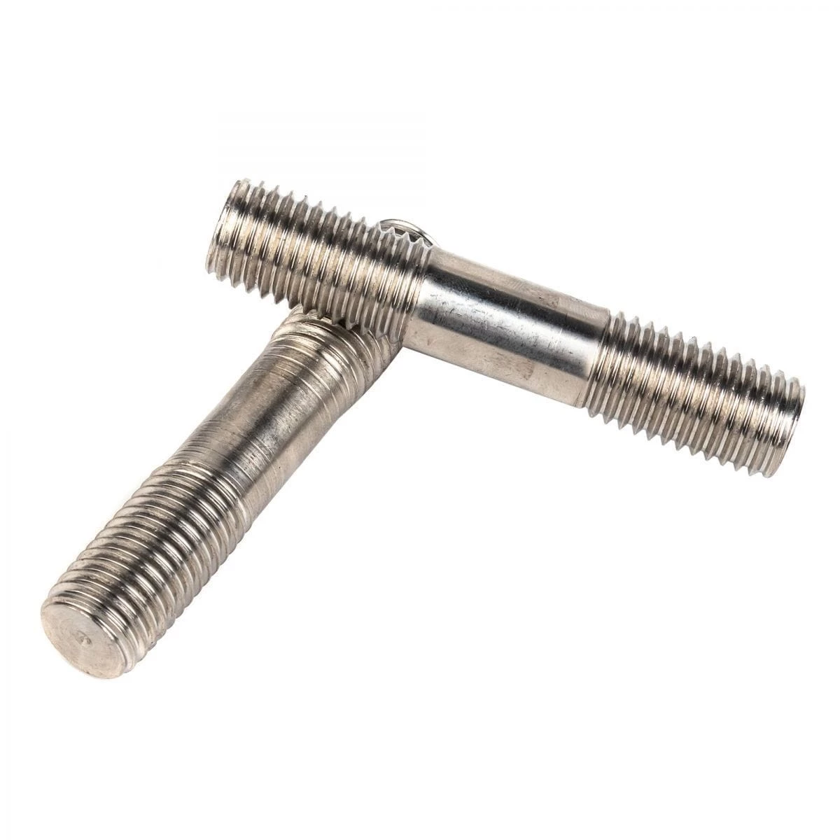Stainless Steel 316 Stud, 3/4 IN, 10 UNC, Double End Thread