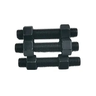 Alloy Steel Stud Bolt, Fully Threaded, Chamfer End, 3/4 Inch