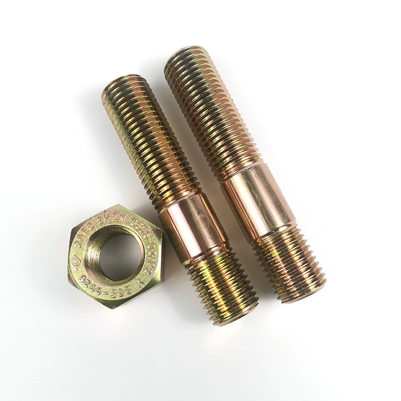 API 20E BSL 2 Stud and Nut, ASTM A193 B7, 13 UNC, 1/2 Inch