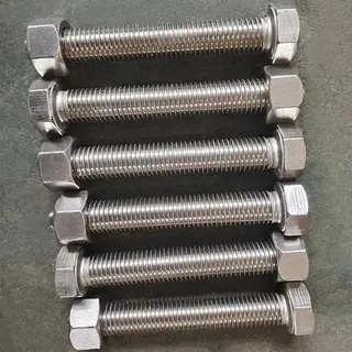 ASTM A320 B8M Class 2 Screw, Hex Head, 1 Hex Nut, 3/4 Inch