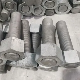 Zinc-Nickel Coated Bolt and Nut, ASTM A320 L7, 2 IN, 150 MM