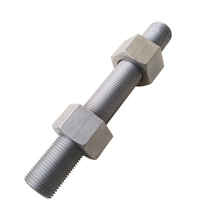 Monel Alloy 400 Stud Bolt, UNS N04400, DIN W.Nr.2.4360, 2 IN
