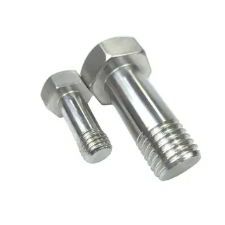 High Temperature Hex Head Bolt, Inconel 600, 2 Inch, 195 HB
