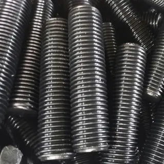 ASME B1.13M Fully Threaded Rod, ASTM A320 L7M, Black Finish