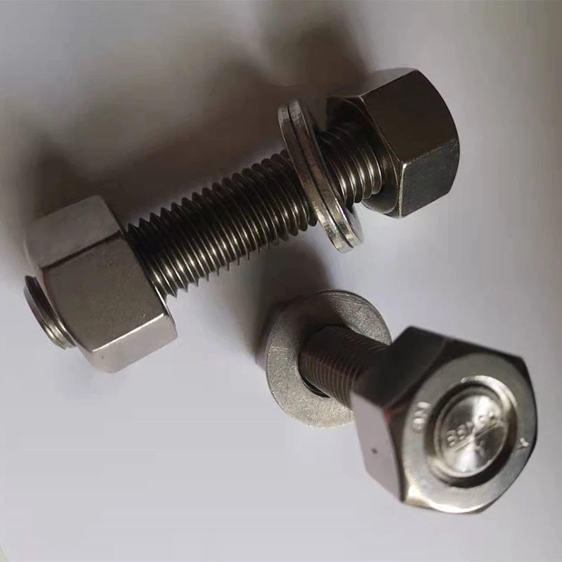 Stainless Steel Bolt and Nut, ASTM A193 B8M, A194 8M, 5/8 IN