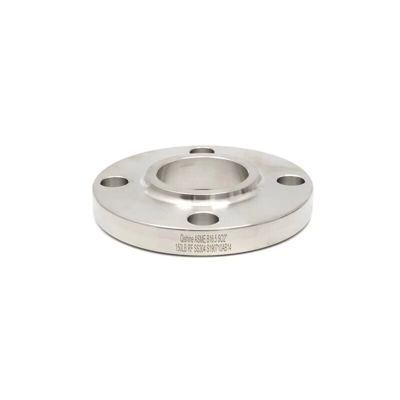 ASME B16.5 Slip On Flange, SS 304, 150 LB, 2 Inch, RF
