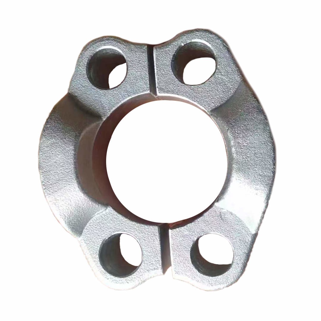 ASTM A105 Split Flange Clamps, ISO 6162, 1-1/2 IN, 6000 PSI