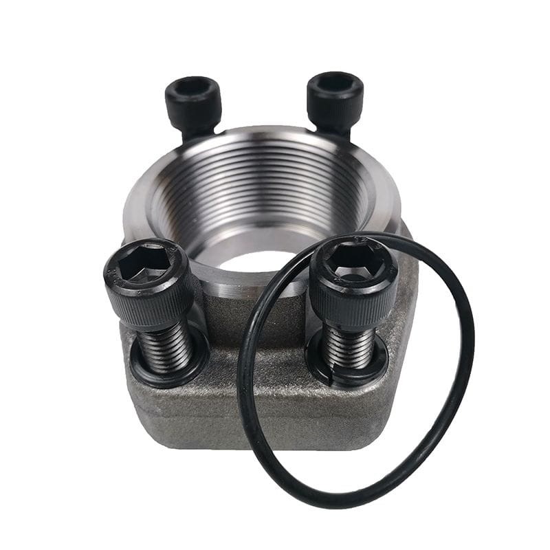Carbon Steel SAE J518 Code 61 Flange, Female NPT, 3000 PSI