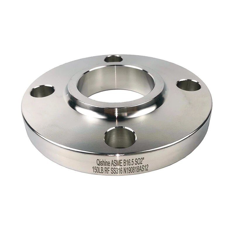 Forged Steel SO Flange, ANSI B16.5, SS 316, 2 Inch, 150 LB