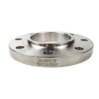 6 Inch SO Flange, ANSI B16.5, Stainless Steel, CL 300 LB, RF