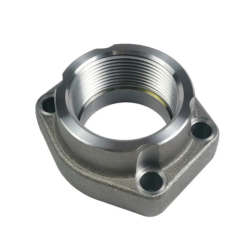 ISO 6162 SAE Flange, SS 304, 2 Inch, 3000 PSI, Blank Oiled