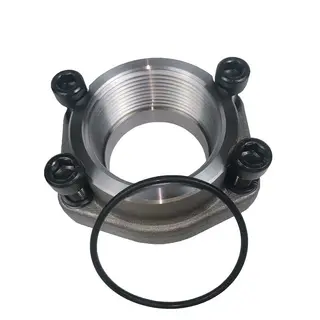 SAE Threaded Flange, Stainless Steel, 2-1/2 Inch, 6000 PSI