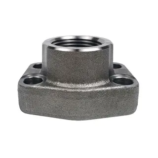 SAE J518 Code 62 Flange, Carbon Steel, 1-1/4 Inch, 6000 PSI