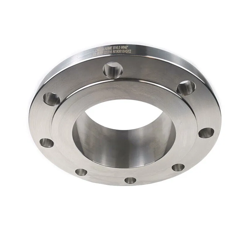 Raised Face Weld Neck Flange, Stainless Steel, 4 Inch, CL300