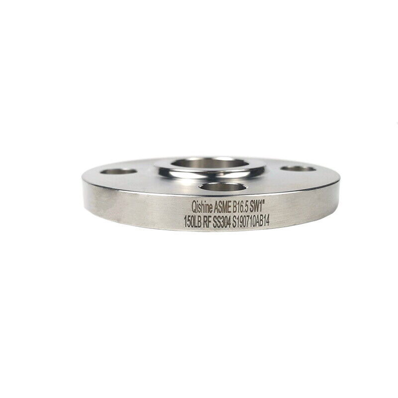 RF Socket Weld Flange, Stainless Steel, ANSI B16.5, 1 Inch