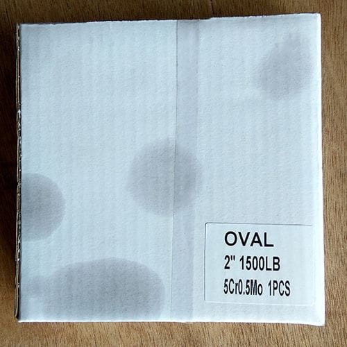5Cr0.5Mo Ring Joint Gasket, Oval Type, ASME B16.20, 2 Inch
