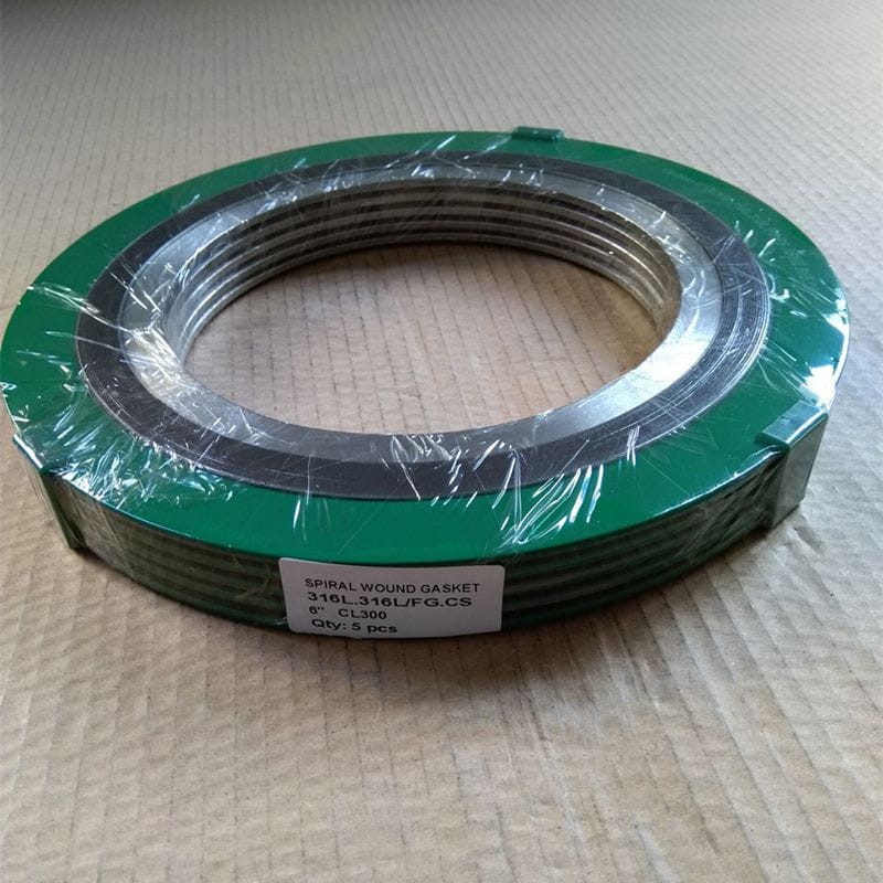 CGI Type Spiral Wound Gasket, ASME B16.20, 6 Inch, FG Filler