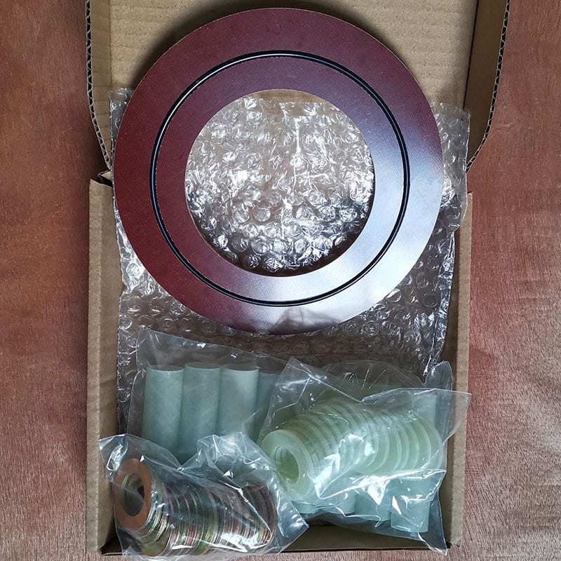 Dielectric Flange Gasket Kits, 6 Inch, 300 LB, G10 Sleeve