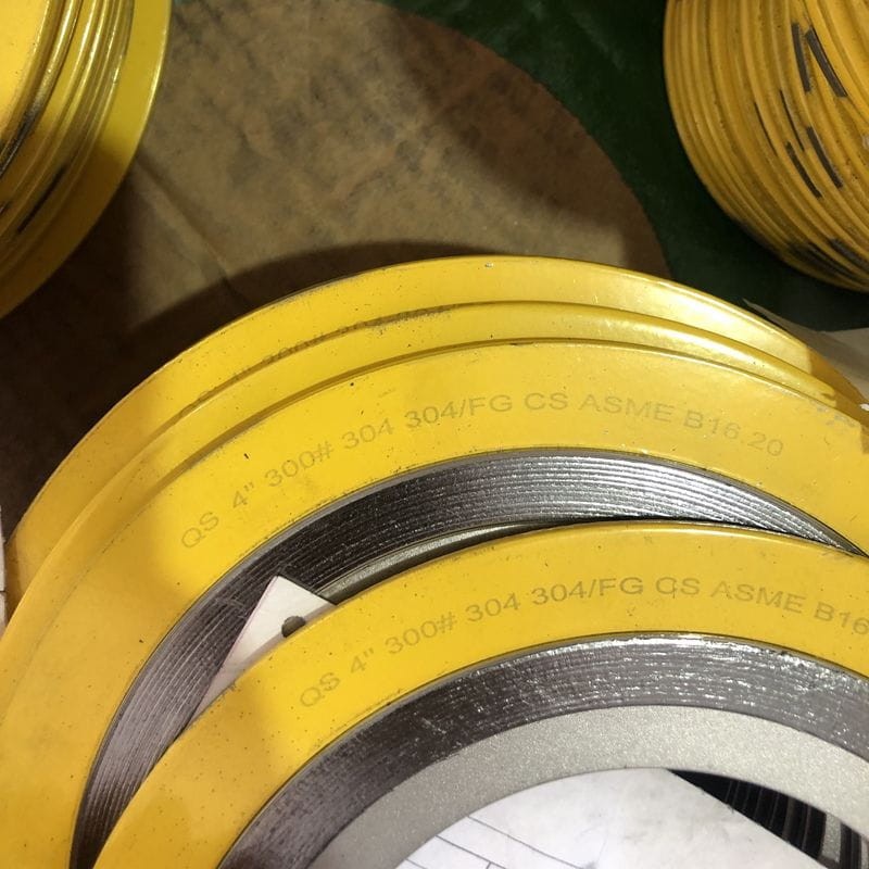 FG Filled Metallic Gasket, SS 304 Inner Ring, CS Outer Ring