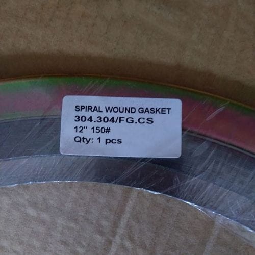 Flexible Graphite Filler Gasket, Style CGI, 12 Inch, 150 LB