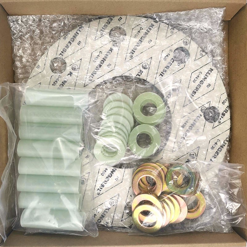 Non-asbestos Isolation Gasket Kits, Klingersil C4430, 6 Inch