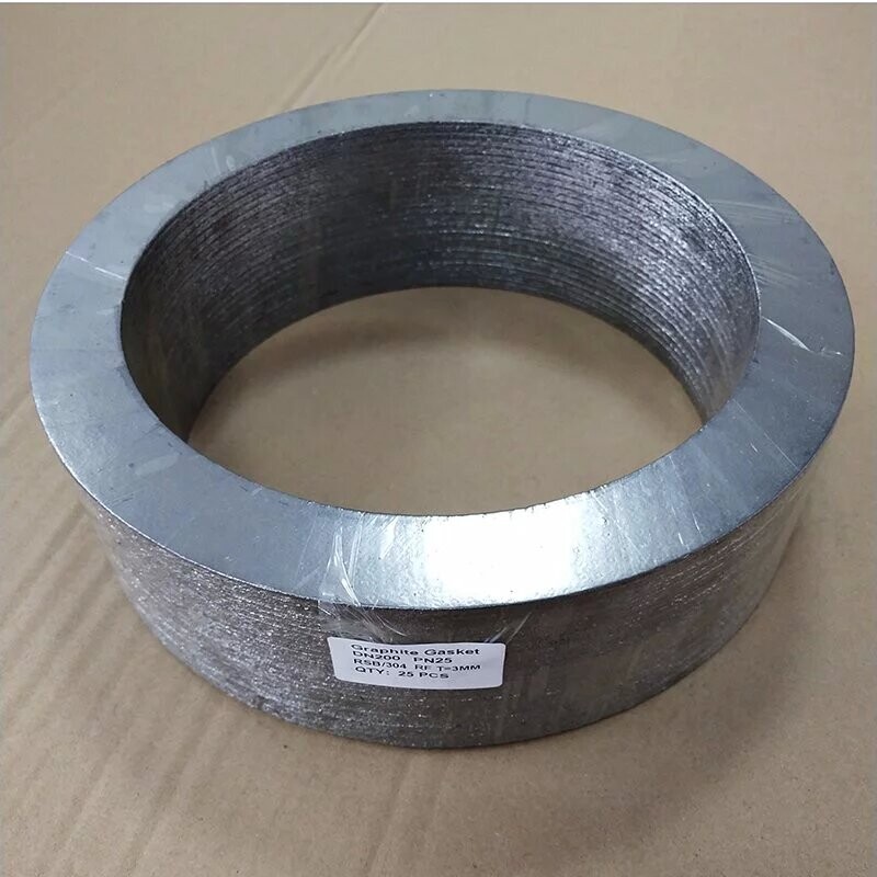 Reinforced Graphite Gasket, EN 1514-1, RSB / SS 304, 8 Inch