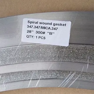 SS 347 Spiral Wound Gasket, ASME B16.47 Series B, 28 Inch