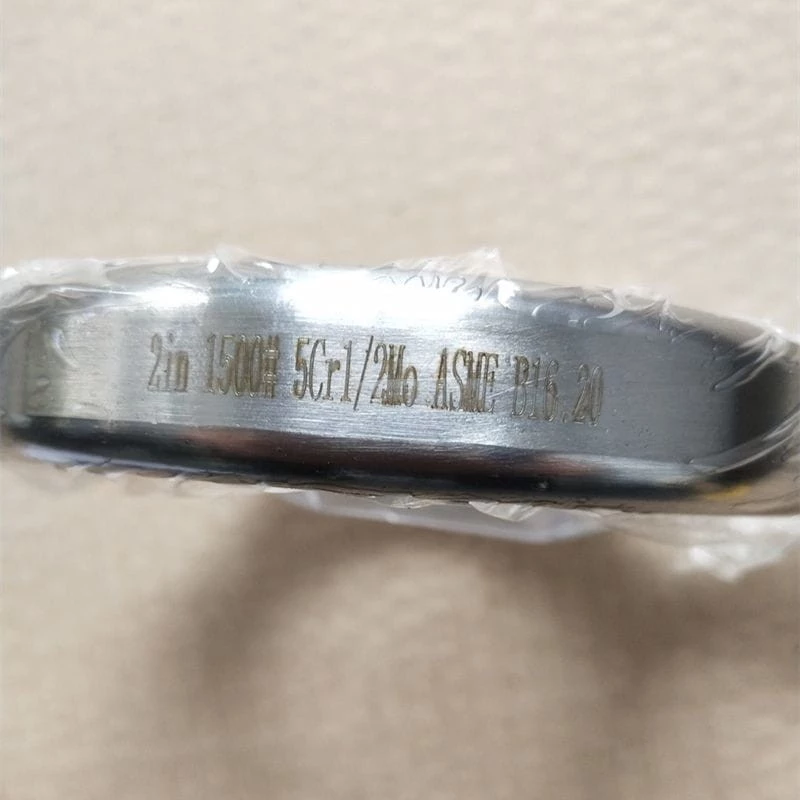 Alloy Steel Oval Ring Gasket, 5Cr-1/2 Mo, ASME B16.20, 2 Inch