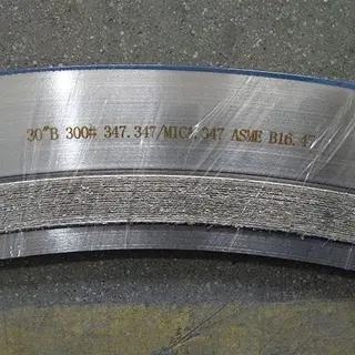 Series B Spiral Wound Gasket, ASME B16.47 B, SS 347, 30 IN