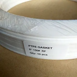 Raised Face PTFE Gasket, ASME B16.21, 8 Inch, 1.5 MM, 150 LB