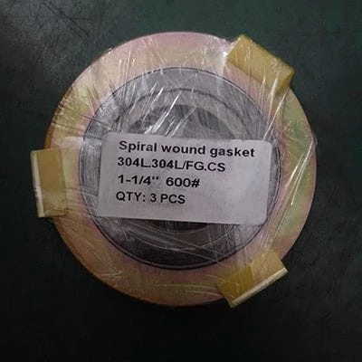 ASME B16.20 Spiral Wound Gasket, 1-1/4 IN, 600 LB, FG Filler