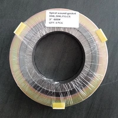 Spiral Wound Gasket with CS Outer Ring, ASME B16.20, 3 Inch